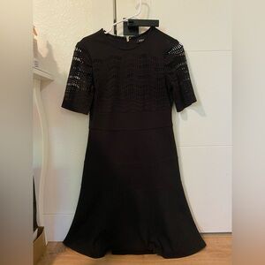 DKNY Black Long Sleeve Dress
